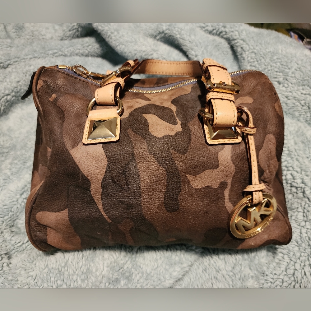 Michael Kors camo purse.